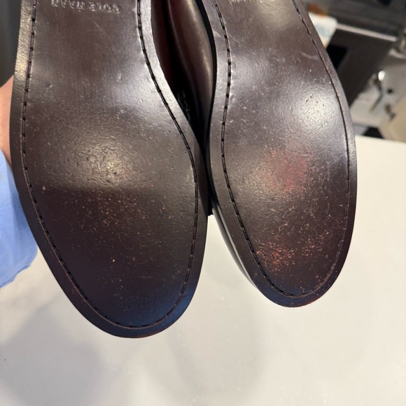Cole Haan Men’s Kiltie Buckle Burgundy Loafers 12D Excellent!!